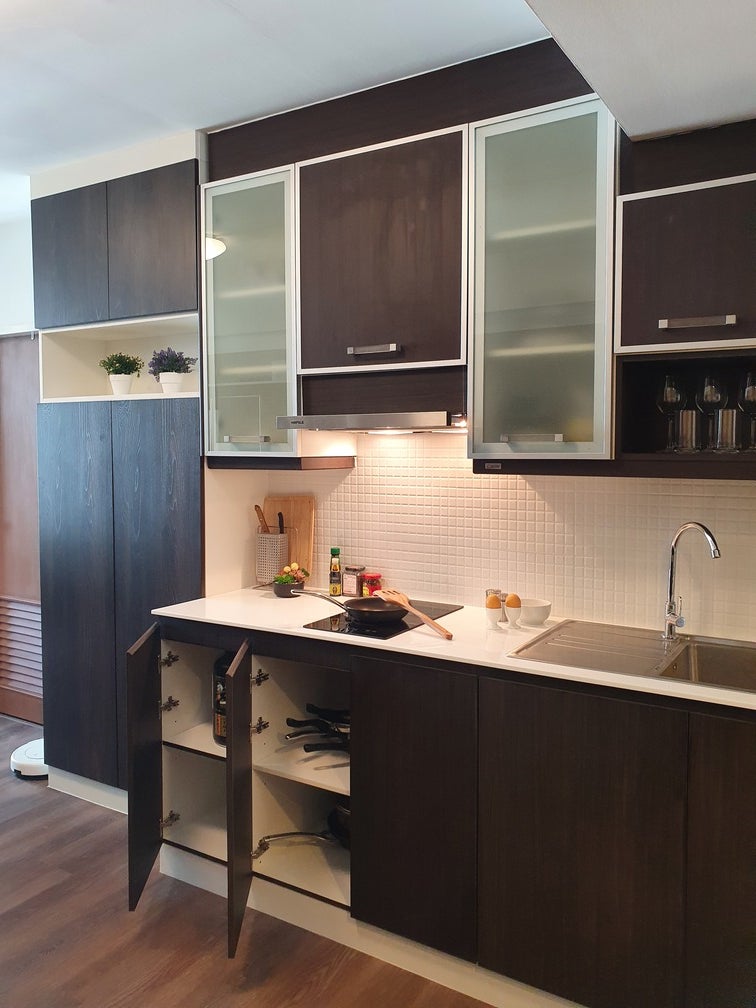 Kitchen - จตุร์วิทย์ - ศุภาลัยเอสเซ้นส์ ลาดพร้าว - คลองจั่น, เขตบางกะปิ, กรุงเทพมหานคร